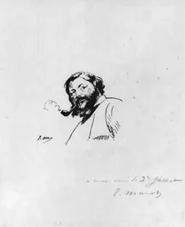 Portrait of Gustave Courbet